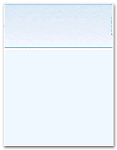 Blank Laser Check - Long Voucher