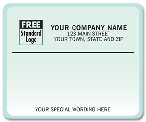 Laser Mailing Labels, Blue