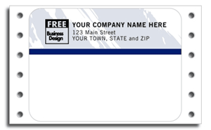 Continuous Mailing Labels, Color Collection