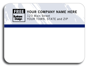Padded Mailing Labels, Color Collection
