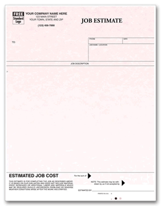Laser Job Estimates