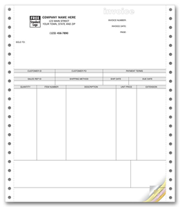 Continuous Peachtree Product Invoices