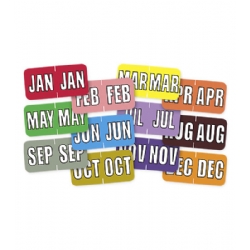 End-Tab Month-Aging Labels 