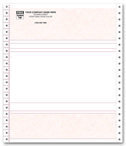 Continuous Multipurpose Form - Parchment