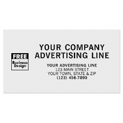 Rectangle Paper Label
