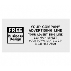 Rectangle Paper Label