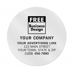 Circle Paper Label