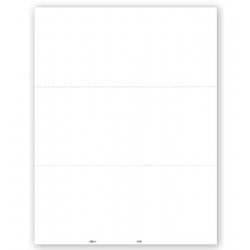 Blank Laser Bulk 1099 Tax Forms, 3-Up