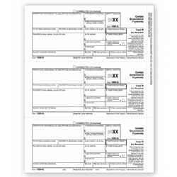 Laser 1099-G Tax Forms - Recipient Copy B