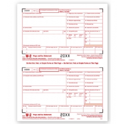 Bulk Laser W-2 Tax Forms - Federal Copy A