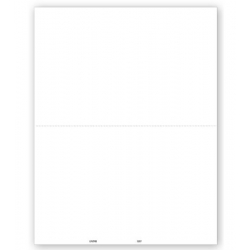 Blank Laser Bulk W-2 Tax Forms, 2-Up