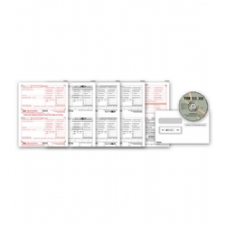 Laser W-2 Tax Forms + Software / Preparation Bundle