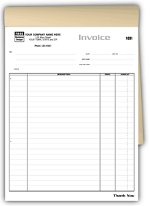 Job Invoice Books