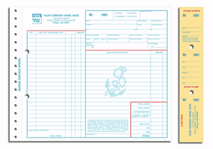 Marine Service Orders, Carbon Copy