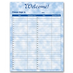 Patient Sign-In Sheet