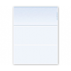 Laser Top Chk. Blank w/ Perf