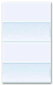 Blank Laser Check - 2-Up
