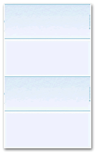 Blank Laser Check - 2-Up