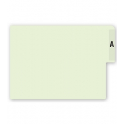 End Tab File Folder