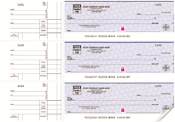 General Purpose 3 Per Page Business Checks