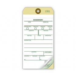 Self-Adhesive Inventory Tags