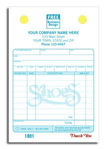 Shoes Order Forms