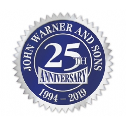 Custom Anniversary Seal Labels