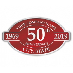 Personalized Anniversary Seal Rolls