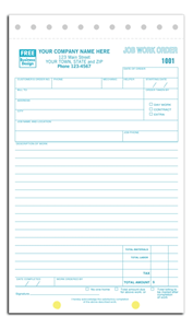 Carbonless Job Work Orders