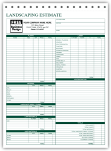 Custom Landscaping Estimates