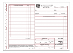 Auto Repair Order Forms