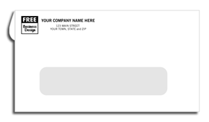 Small Return Window Envelopes, Self-Seal