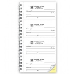 spiral-4 to a page-receipts