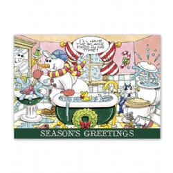 Holiday Card- Happy Plumbing!