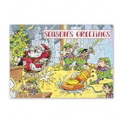 Cleaning Holiday Card- Clean Up Crew