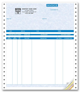 General Continuous Invoice - Parchment