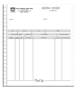 Continuous Sales Orders