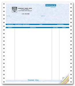 General Continuous Invoice - Parchment