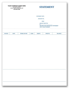 Peachtree or ACCPAC Statements, Laser