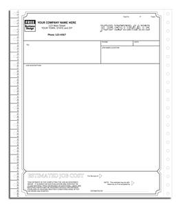 Continuous Job Estimates