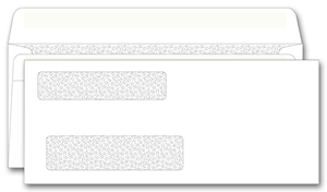 Double Window Self Seal Confidential Check Envelopes