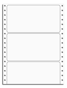 Continuous Printer Labels