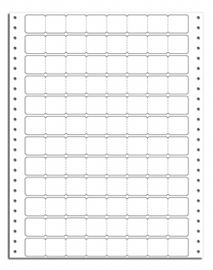 Printer Pricing Labels - 9" Continuous Carrier