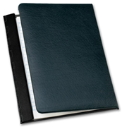 One-Write Leather Folding Boards - Personal Size