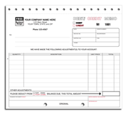 Debit & Credit Memos