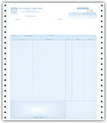 General Continuous Invoices, 3-Part