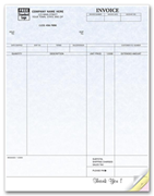 General Laser Invoice - Parchment