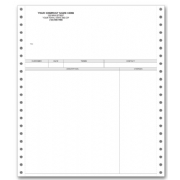 Pin Feed Invoices
