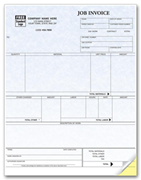 Laser Job Invoice - Parchment