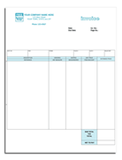General Laser Invoice for DacEasy